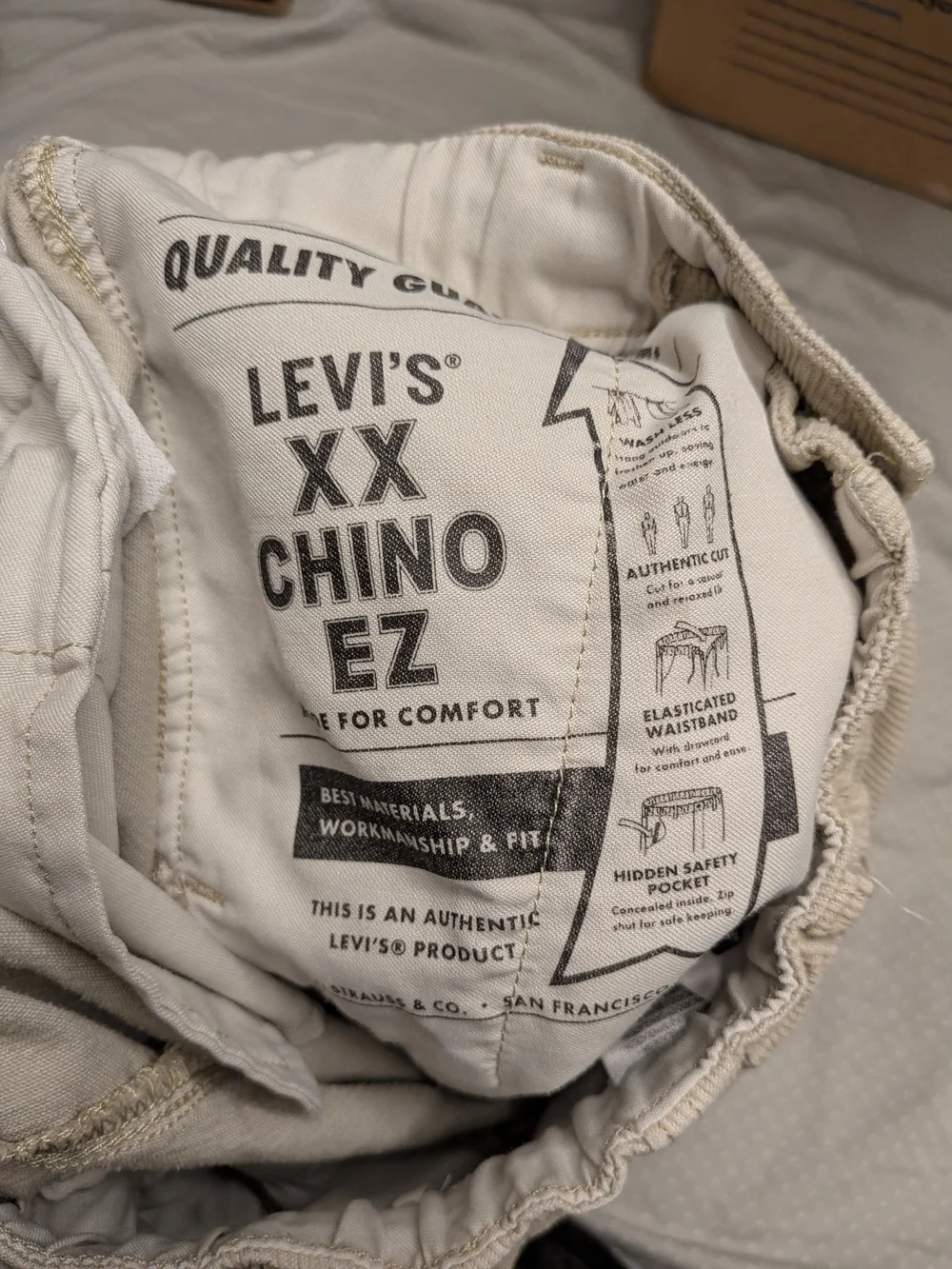 Levi's Men's Khaki Corduroy Shorts